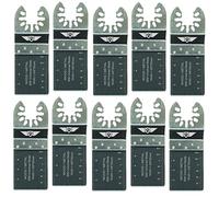 TopsTools 10pcs FA35B_10 35mm Fixation rapide Métal Lames multitool Durable | Compatible DeWalt, Stanley, Black & Decker, Bosch, Fein (Non-StarLock), fixation rapide lames coupe métal offrent durable