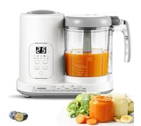 TopStrong Robot Cuiseur Mixeur pour Bébé, Cuiseur Vapeur Mixeur Multifonction avec Fonction Autonettoyante, Mixage, Décongélation, Réchauffage et Maintien, Sans BPA, Diversification Alimentaire