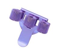 [TopSTuff] Porte-Stylo Triple de Poche pour Blouse Infirmiere, Docteur - Fabriqué en Métal avec Clip d'Attache Robuste (Violet)