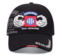 topt mili Casquette Americaine Commando Marines 82 Airborne Para Parachutiste Américain us USA brodée Militaire Paratrooper