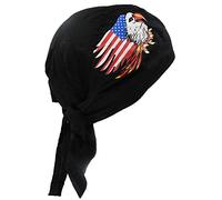 topt rasta bandana drapeau us usa aigle biker homme femme serre tete casque ride eagle