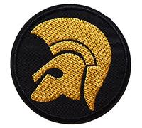 topt rasta Spartan Spartiate Grec Guerrier ecusson thermocollant 6,5cm patche Badge