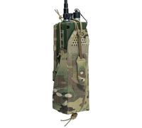 TOPTACPRO Étui tactique universel pour radio militaire robuste pour talkie-walkie bidirectionnel, pochette en nylon pour PRC148/152 MPU5 (camouflage)
