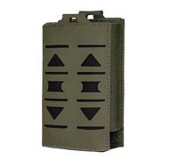 TOPTACPRO Pochette de Chargeur Simple Pochettes pour Mag de 5,56 mm Porte-Revues Élastique Molle pour M4 AR15 Magazines 500DNylon (Ranger Green)