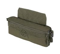 TOPTACPRO Pochette de vidange Tactique Pochette Admin Pochette d'organisation d'outils Utilitaires pour Gilet Airsoft Paintball Drop Pouch 500D Nylon (Ranger Green)