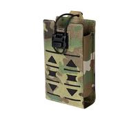 TOPTACPRO Pochette Radio Tactique Étui Radio Molle pour Étui Radio Baofeng 148/152 MPU5 Pochette de Chargeur pour Talkie-Walkie avec Cordon Élastique en 500D Nylon (Multi-Camo)