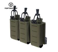 Toptacpro Tactique M4 Mag Pochette Molle Triple Support Magnétique Découpé Au Laser 556mm Chasse 8528
