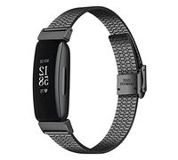 TopTen Bracelet de montre compatible avec Fitbit Inspire/Inspire HR/Inspire 2, bracelet réglable en acier inoxydable, accessoires de rechange, For Fitbit Inspire 2, Silicone