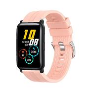 TopTen Bracelet de montre compatible avec Honor Watch ES - Bracelet de rechange en silicone - Réglable - Rose