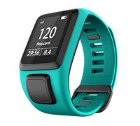 TopTen Bracelet de rechange en silicone compatible avec montre connectée TomTom Runner 2/3, Spark 3, Golfer 2, Adventurer (bleu)