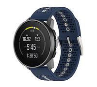TopTen Bracelet de rechange en silicone pour montre Suunto 9 Peak,