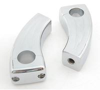 Topteng 3.5" billettes Chrome 1" Bars Risers Tirez 1.5" pour Honda Ombre Intruder VTX