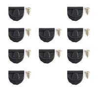 Topteng Batterie Moto côté Gauche + Clip Cover vis adapté pour Harley Sportster XL883 04-18 1200,10pcs