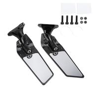 Topteng CNC Aluminum Winglet Mirror Wing Mirror adapté pour Kawasaki Ninja 125 2019-2021, adapté pour Kawasaki Ninja 250/300 2013-2017, adapté pour Kawasaki ZX-6R 636 2013-2022