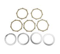 Topteng Kit d'embrayage en acier et plaques de friction pour Yamaha XT125 RT100 RS100 TZR80 YBR125