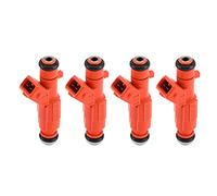 Topteng Lot de 4 injecteurs de carburant 0280155769 Fit pour Alfa Romeo 156 147 1.6 2.0 0280151048