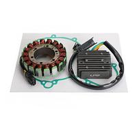 Topteng Moto Allumage Bobine Stator Coil Générateur pour BMW F650GS (K72) 06-12, F700GS (K70) 11-17, F800GS (K72) 06-18, F800R (K73) 05-19, F800S (K71) 04-10, F800ST (K71) 04-12, F800GT (K71) 11-19