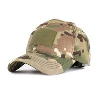 TOPTIE Casquette Tactique Casquette de Baseball Casquette Camouflage pour opérateur construit avec Patchs en Boucle