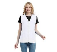 TOPTIE Gilet d'activité bénévole pour adultes Gilets uniformes de supermarché Vêtements de travail pour commis
