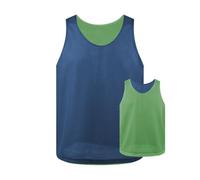 TOPTIE Gilets d'entraînement réversibles Gilet de Sport à Deux côtés Maillot de Football, Dossards pour équipe de Football pour Adultes et Jeunes