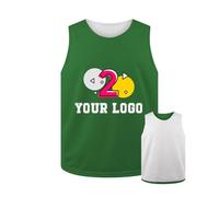 TOPTIE Maillot de Basket et de Football Réversible Personnalisé, Chasuble d'Entraînement d'Équipe pour Adultes et Jeunes