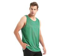 TOPTIE Maillots de Basket-Ball pour Homme, débardeur en Maille réversible, Maillot de Crosse