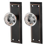 Toptotoo Glass mannequin boucles de porte de porte intrieure des boutons de porte mannequin en cristal monstal ct unique remplacement des bo