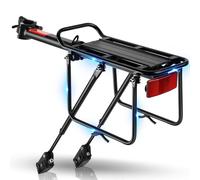 Toptrek Porte-bagages VTT pour vélo de 24 à 29 pouces | Universel en alliage d'aluminium, 50 kg de charge | Arrière pour VTT, vélo de route