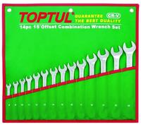 TOPTUL GAAA1408 Kit de clés à fourches doubles