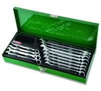 TOPTUL GAAD1205 Kit de clés à fourche et polygonale à cliquet