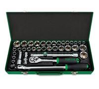 TOPTUL GCAD3803 Jeu de clé à douille