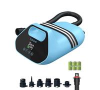 TOPUMP TPS300 Pompe à Air Sup Rechargeable 20PSI, Gonfleur Electrique Paddle 96,2 Wh Type-C, Arrêt Auto, Inflation/Déflation Double Étape - pour Sup, Tente Gonflable, Bateaux