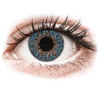 TopVue Color - True Sapphire - non correctrices (2 lentilles) Puissance: 0.00, BC: 8.60, Diamètre: 14.20 0.00