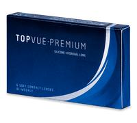 TopVue Premium (6 lentilles) Puissance: +7.50, BC: 8.60, Diamètre: 14.20 +7.50