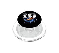 Topwater Junkie Leurre de pêche au Bar Amusant Cadeau d'extérieur PopSockets PopGrip pour MagSafe