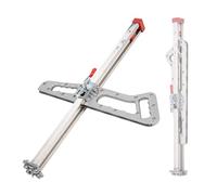TOPWAY Découpeuse pour Plaques de Plâtre avec Poignée Pliable en Aluminium, Largeur de Coupe de 60 cm, Outil de Coupe de Plaques de Plâtre pour Travail du Bois et Bricolage