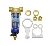 TOPWAY Préfiltre à eau Lavable et réutilisable Sédiment Filtre à eau Robinet Purificateur d'eau Osmose Préfiltre Acier inoxydable 60 microns 150202