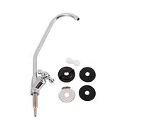 TOPWAY Robinet d'Eau Potable en Acier Inoxydable Col de Cygne Robinet d'Evier de Cuisine Levier Unique Pivotant à 360° pour Tous les Systèmes de Filtre à Eau et Systèmes d'Osmose Inverse