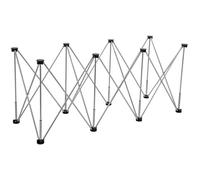 TOPWAY Support de travail pliable portable 167 x 60 x 73 cm, capacité de charge de 800 kg, en acier inoxydable, dalle de carrelage, plan de travail du bois, table de construction, tréteaux de sciage