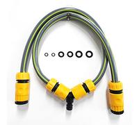 Topways Ensemble de robinet d'extérieur avec mélangeur de température et eau chaude 2 en 1 pour chien, douche, voiture, vélo