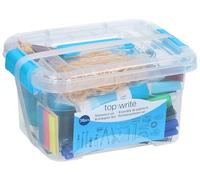 Topwrite Ensemble d'articles de bureau 38 pièces - Ensemble complet avec stylos, crayons et plus