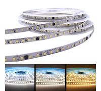 TOPXCDZ Bande LED 220 V 2835 120 LEDs/M 10 m 20 m IP20 étanche Blanc chaud Blanc naturel 220 V Ruban LED pour décoration de chambre (10 m, blanc chaud)