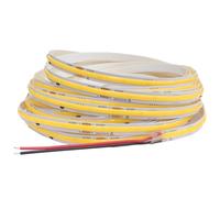 TOPXCDZ Bande lumineuse LED COB 220 V, bande lumineuse flexible Smart IC sans pilote, haute luminosité, 240 LED, éclairage linéaire RA95, lumière blanche chaude (naturelle 4000 K)