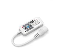 TOPXCDZ Contrôleur WiFi RGBW pour bande LED avec fonction de synchronisation 16 millions de couleurs pour smartphone Alexa