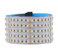TOPXCDZ RGBW Bande LED RGBWW DC 12 V 24 V 4 couleurs en 1 puce SMD 5050 60 108 120 LEDs/m Bande flexible Bande lumineuse (RGBWW, 12 V 5 m 540 LEDs)