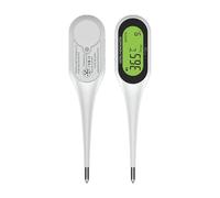 TopYart Thermomètre Numérique pour Bébé et Adults, Convient pour Une Utilisation Multi-sites par Voie Orale, Sous L'aisselle ou Rectale, Avec Fonction D'alarme de Fièvre, Étanche