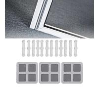 Topyond 12 pièces Clips de fenêtre d'écran boucle de montage de fenêtres à la maison pour la protection contre les insectes de moustiquaire