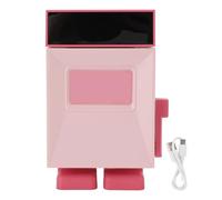 Topyond Answer Selection Machine Toy,Night Light Ornament,Mini Vending Machine ,USB Rechargeable Desktop Decision Maker for Office Desk, Home Decor, Fun Present (Pinkish) (Pink)