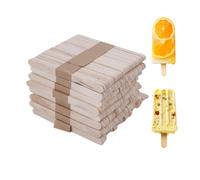 Topyond Batonnet En Bois,Abaisse Langue Bois,Lot De 400 Bâtonnets De Crème Glacée,Bâtonnets En Bois Naturel Pour Barres De Glace Et Ustensiles De Cuisine