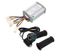 Topyond Contrôleur De Scooter Électrique,Controleur Trottinette Electrique 48V 1000W,Accélérateur Rotatif avec Jeu De Clés De Verrouillage,Kit Velo Electrique pour Trottinettes Électriques